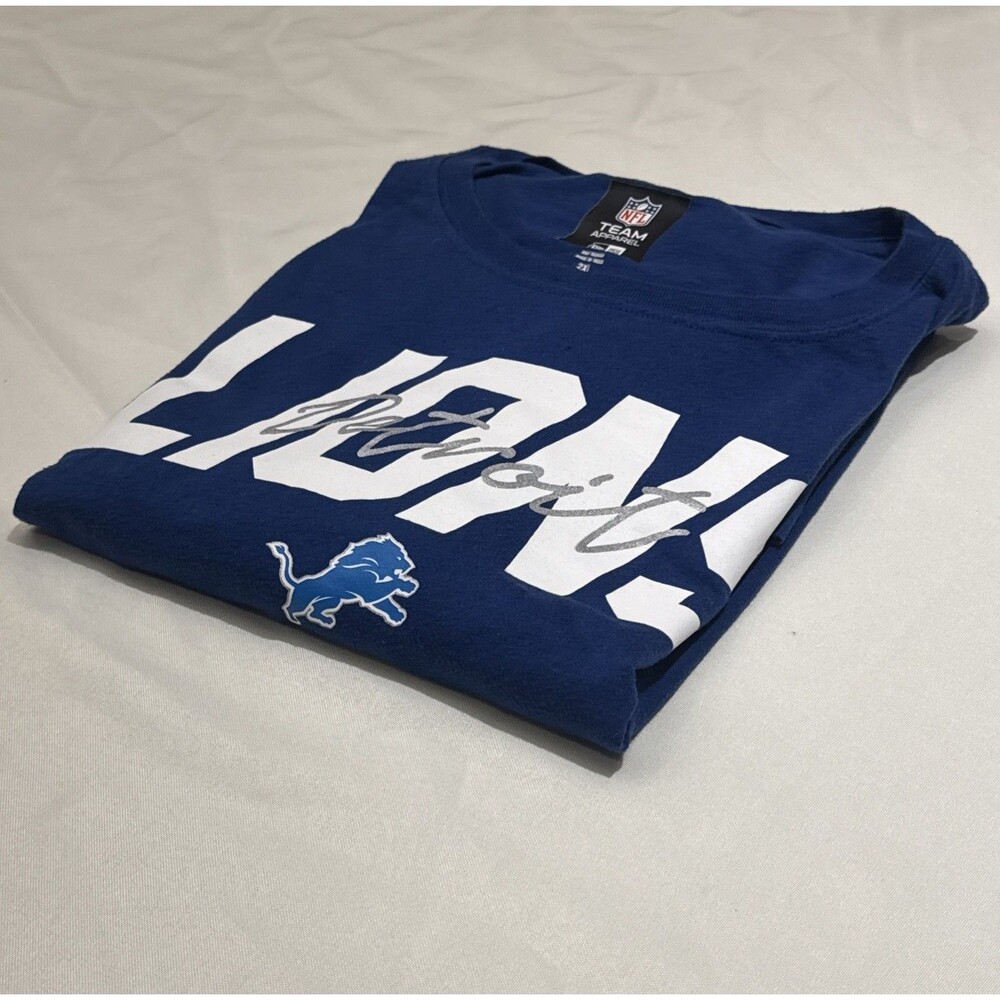 New Era NFL Team Apparel Men’s Detroit Lions Graphics Size XXL Great Condition